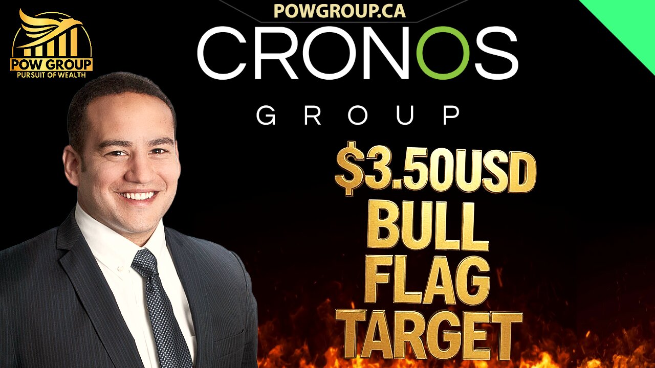 Cronos Group Targeting $3.50USD, CRON Stock Update & Analysis