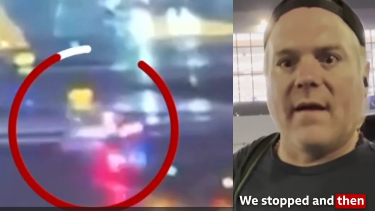 CCTV Shows Plane Colliding With Fire Truck At LaGuardia Airport