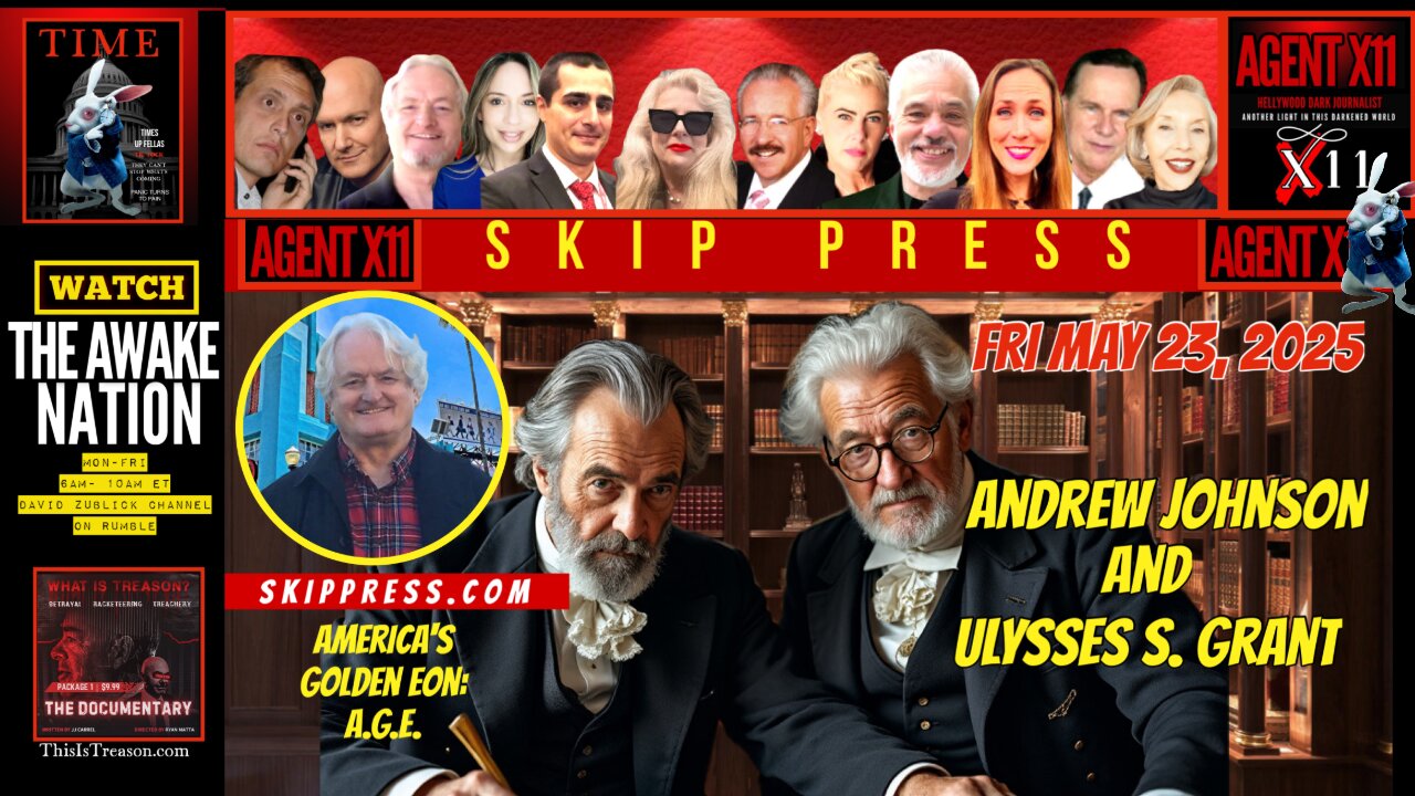 AGENT X11: EP: 216: SKIP PRESS: AMERICAS GOLDEN EON: A.G.E.