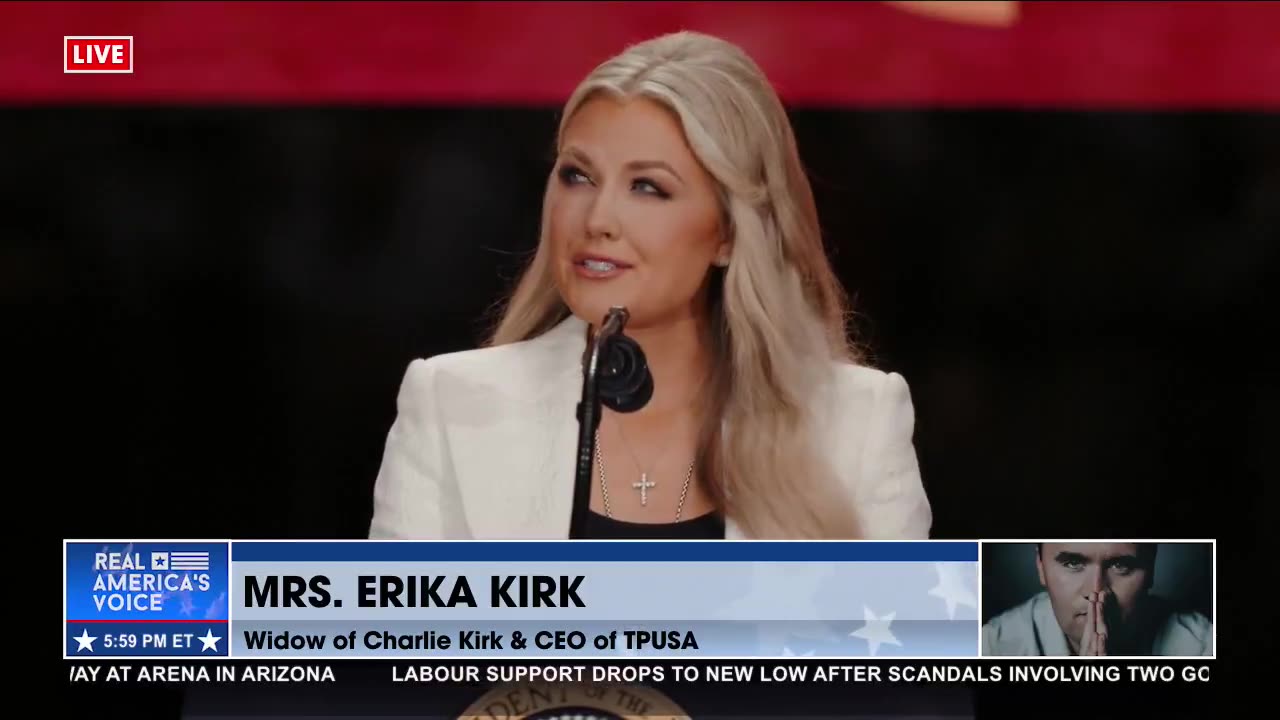 ERIKA KIRK RECOUNTS THE MOMENTS AFTER CHARLIES DEATH