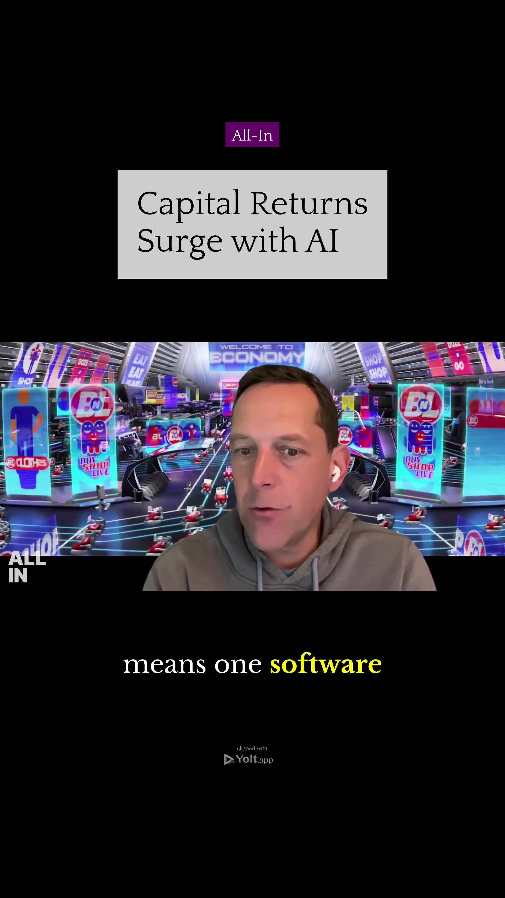 AI: The New ROI Booster - All-In #ai #roi #softwareengineering #productivity
