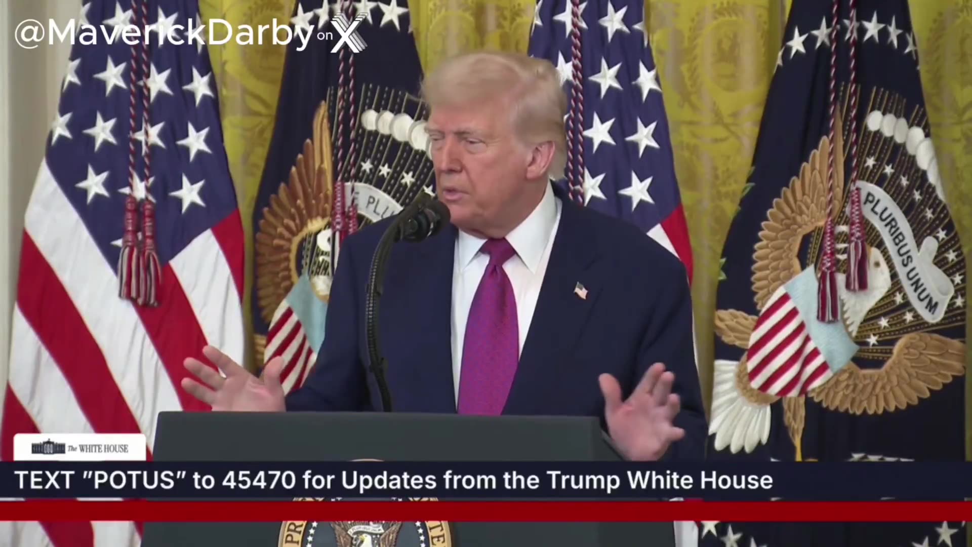 Deepfake. Trump: They might be the last line of defense against civil war.” LOL