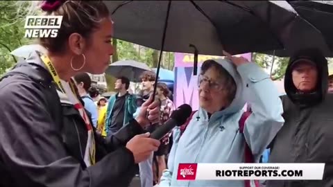 Liberal white woman says that MAGA is a “brainwashed cuIt”.