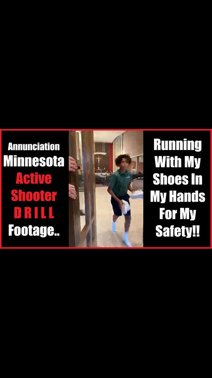 The Annunciation Minnesota School Shooting: The Drill Turned Live Footage Of A Hoaxed Mass Event