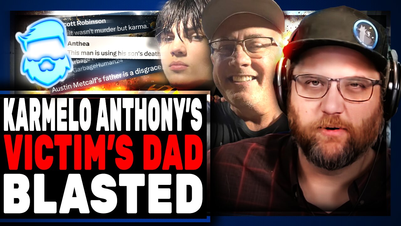 Karmelo Anthony Victims Dad Is Acting SUSPECT Austin Metcalfs Father Jeff Metcalf Controlled?