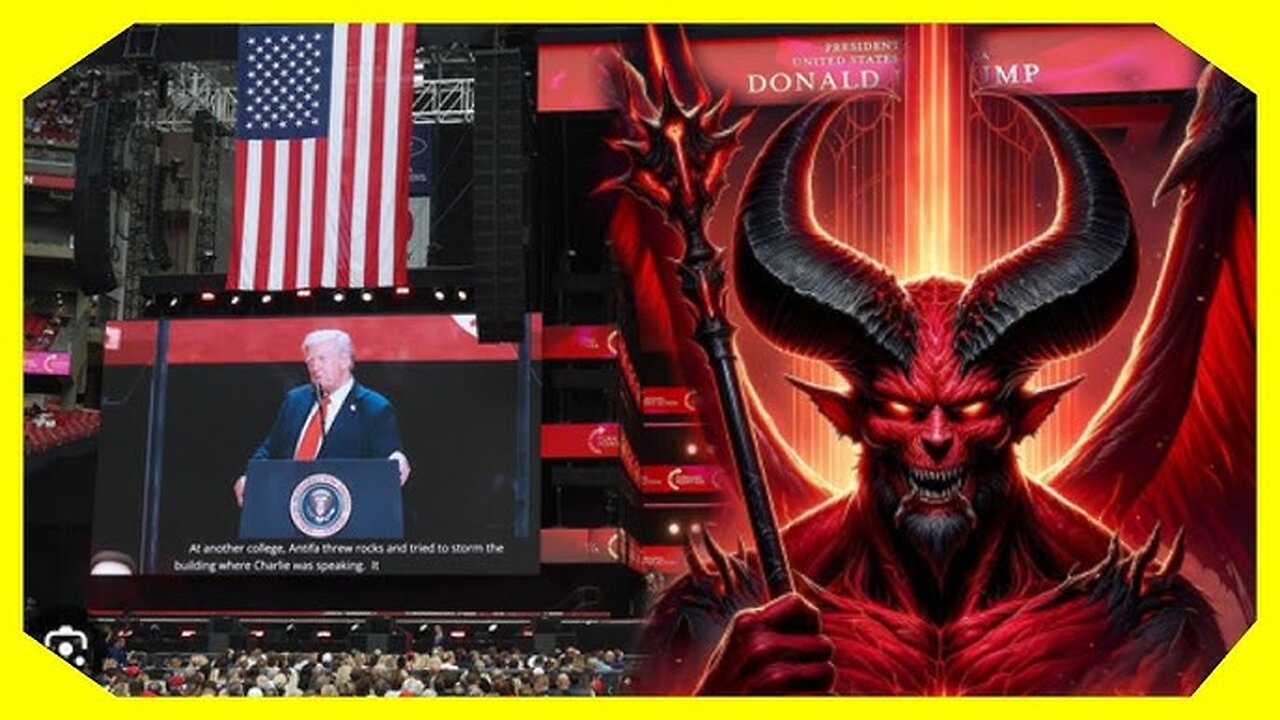 The DEMONIC Merger Every Christian Missed During Charlie Kirks Memorial Service