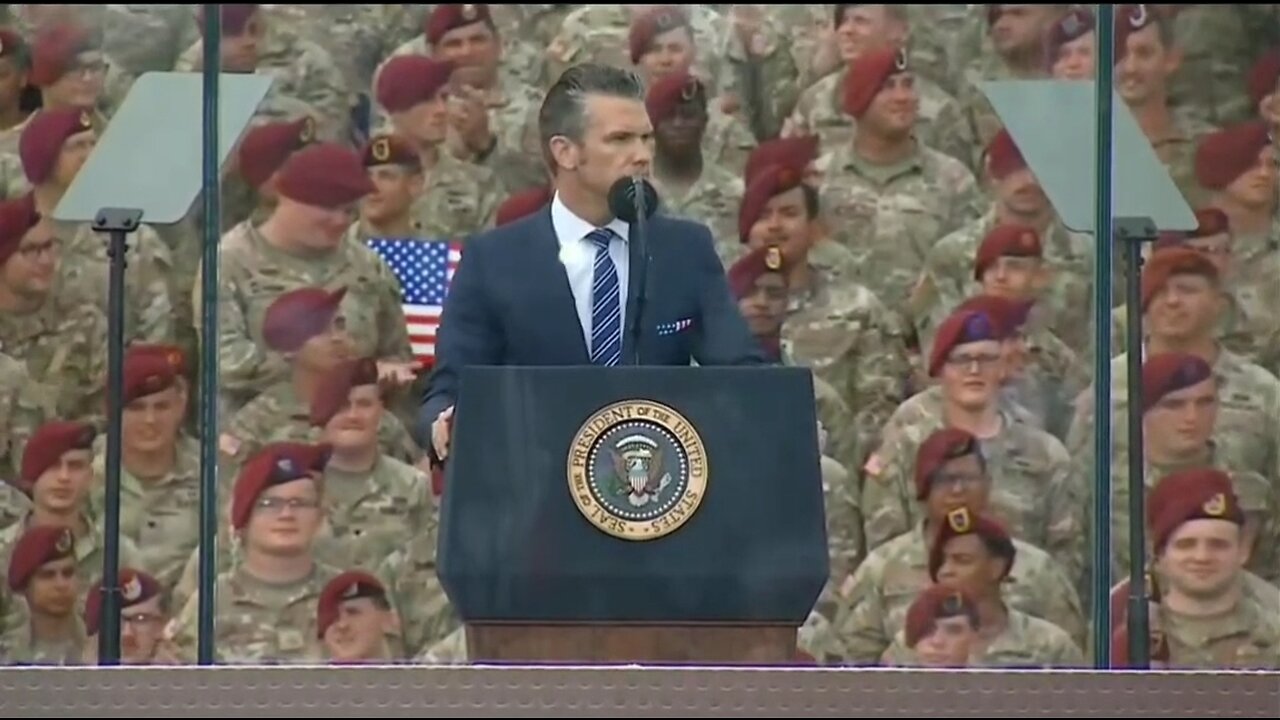 SecDef to Troops: Trump Has Your Back!
