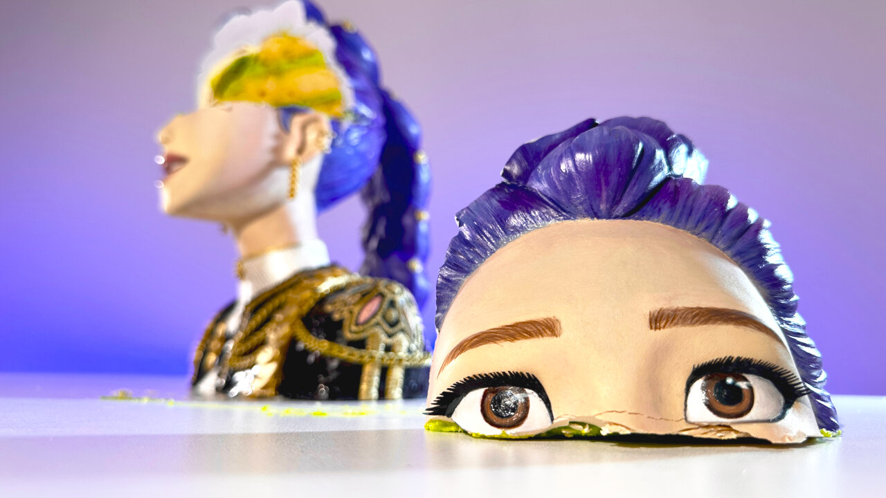 This K-Pop Demon Hunters CAKE is how its done, done, done!