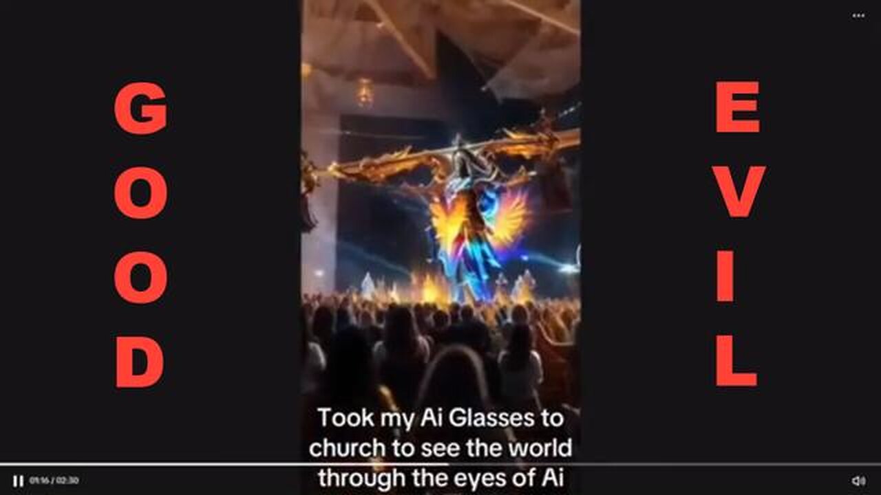Ai GLASSES DISTINGUISH WHATS GOOD OR EVIL IN OUR REALITY