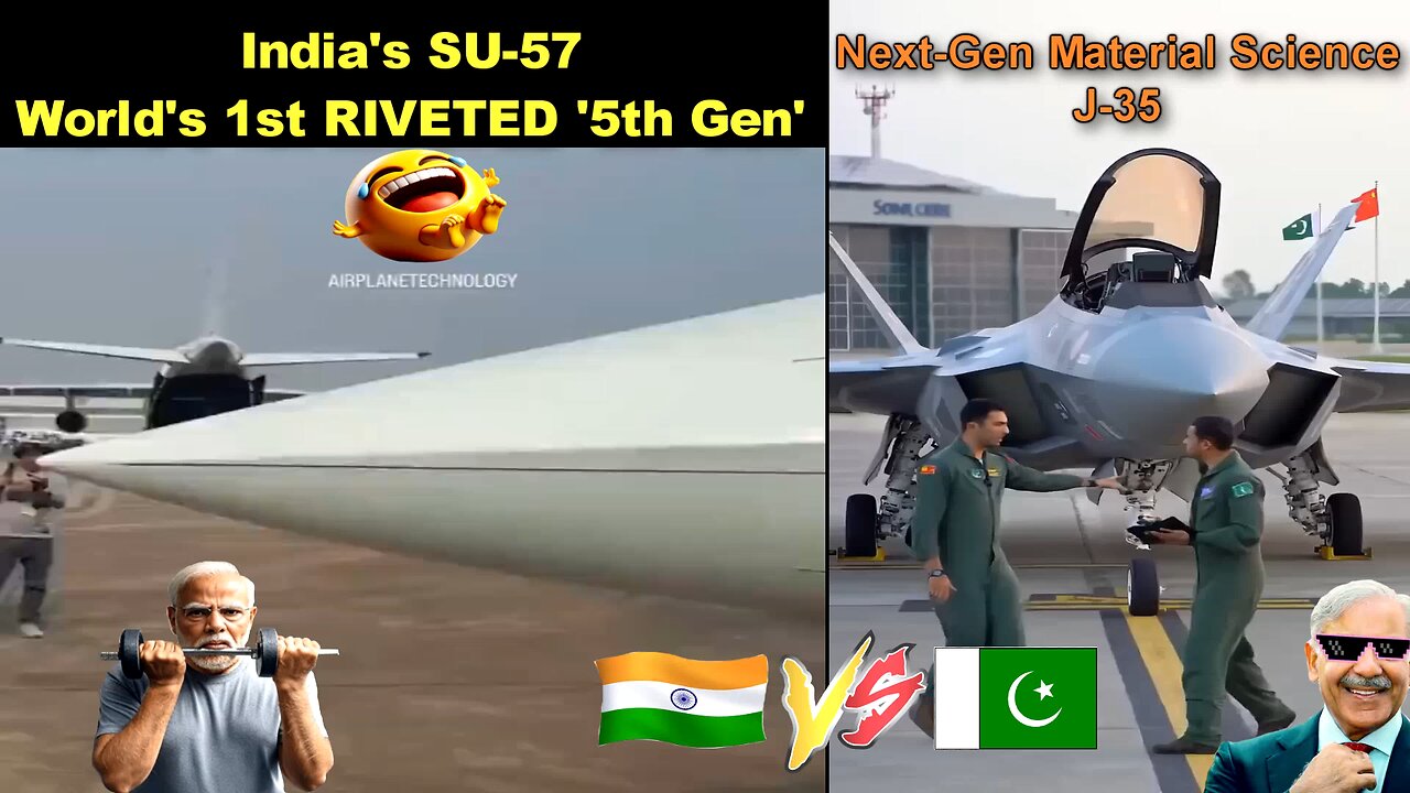India Choose Russias SU-57 Worlds 1st Riveted 5th-Gen
