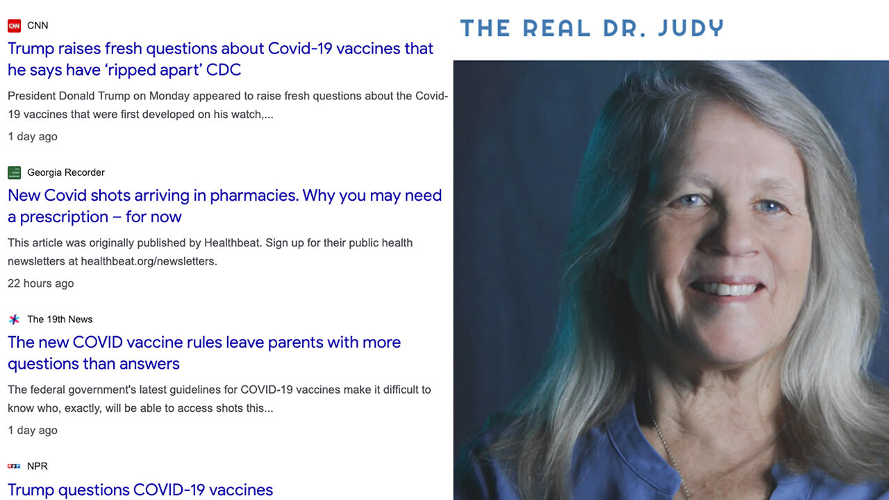 Dr. Judy Mikovits | SARS-CoV-2 Was Injected In Every Polio Shot & Every Flu Shot Since 2004. - Doctor Judy Mikovits + What Is Inside the COVID-19 Vaccines?