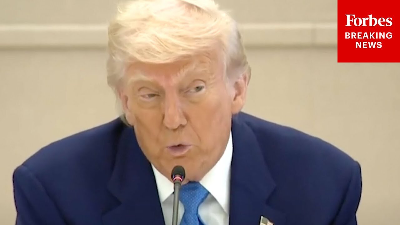 Trump Touts 12 To 13 Trillion Dollar Range Of Investments In U.S. Made In Middle East Trip