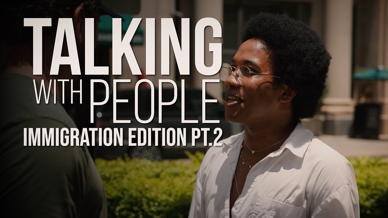 A Gay Lib and A Straight Conservative Debate Deporting Illegals | Talking with People