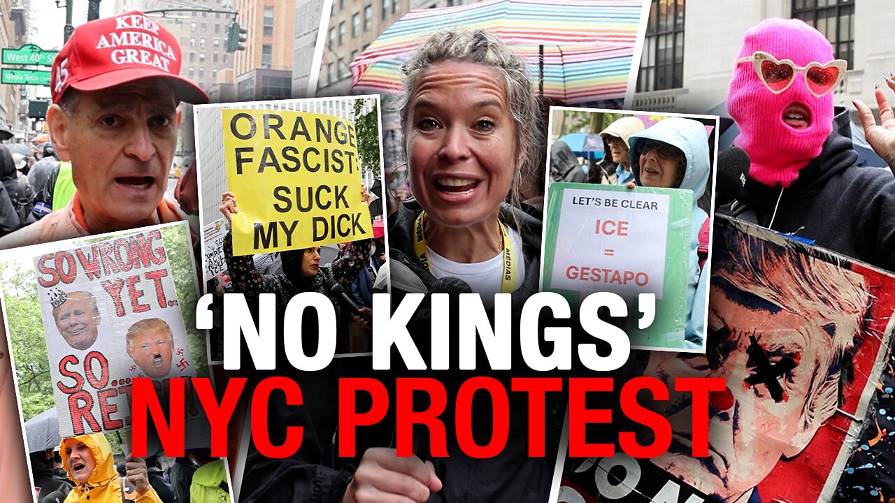 NYC No Kings protesters rage against ICE, Trump, and America