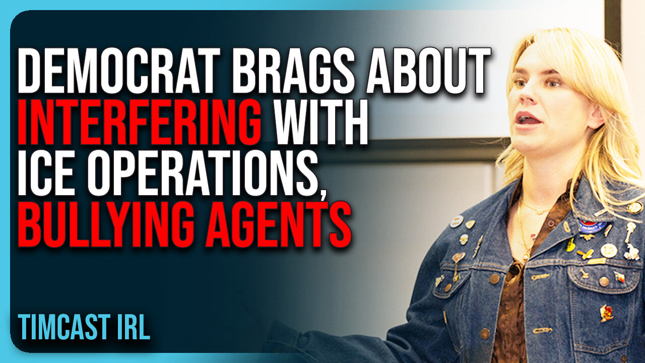 Democrat BRAGS About INTERFERING With ICE Operations, BULLYING Agents