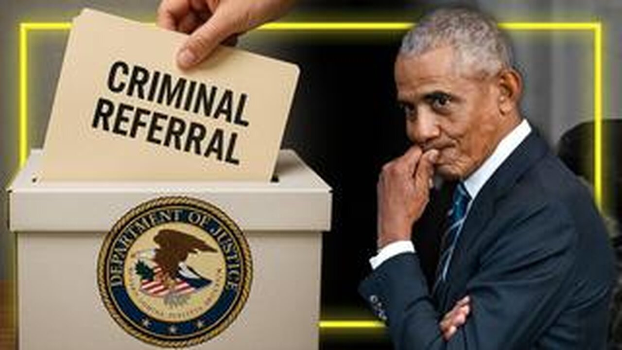 ALERT: DOJ Receives Tulsi Gabbards Criminal Referral Related To Russia Hoax Docs. Implicating Obama