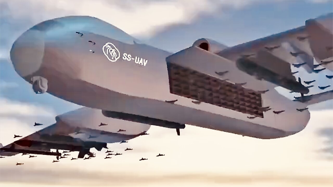 Chinas New Deadly Drone Mothership - Jiu Tian - Worlds First Airborne UAV Launcher