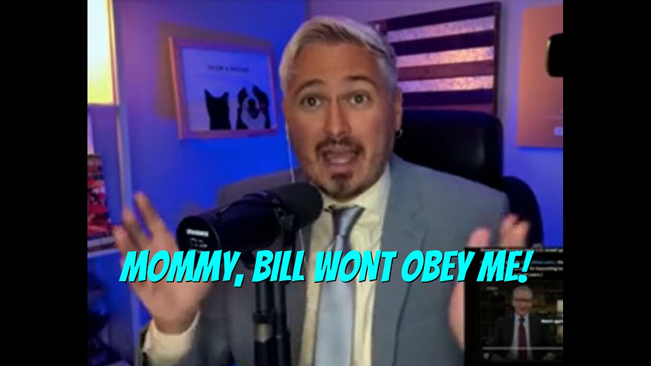 Kyle Kulinski Flips Out Because Bill Maher Wont Obey Him