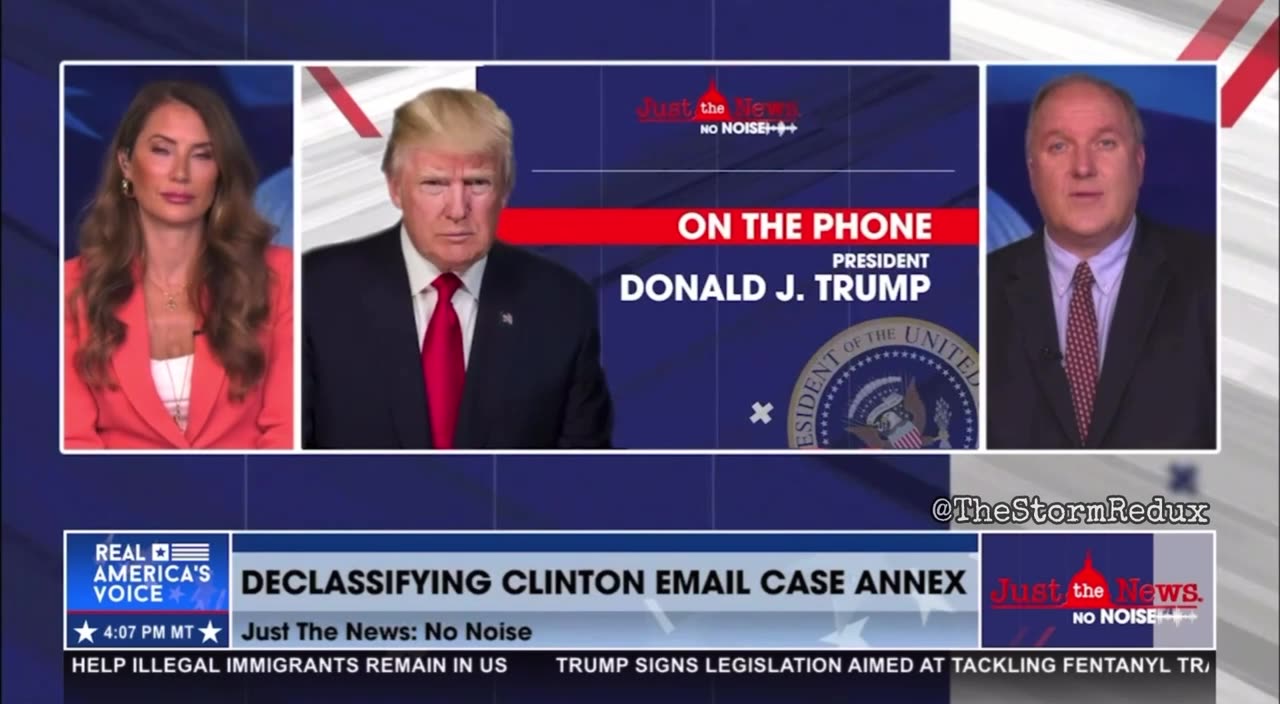 President Trump speaks about wanting Special Prosecutor for everything, including Epstein Files.