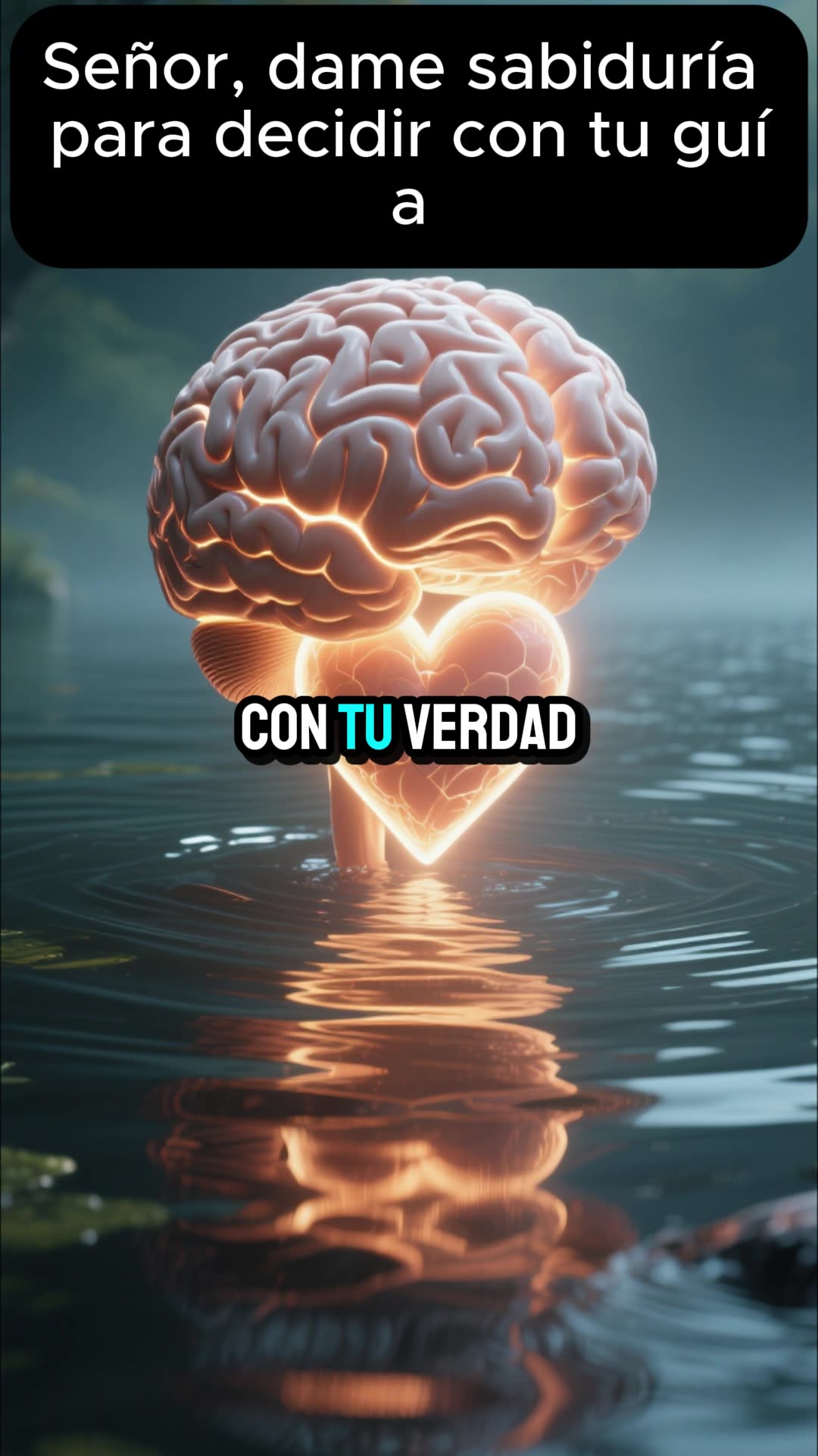 Señor, dame sabiduría para decidir con tu guía