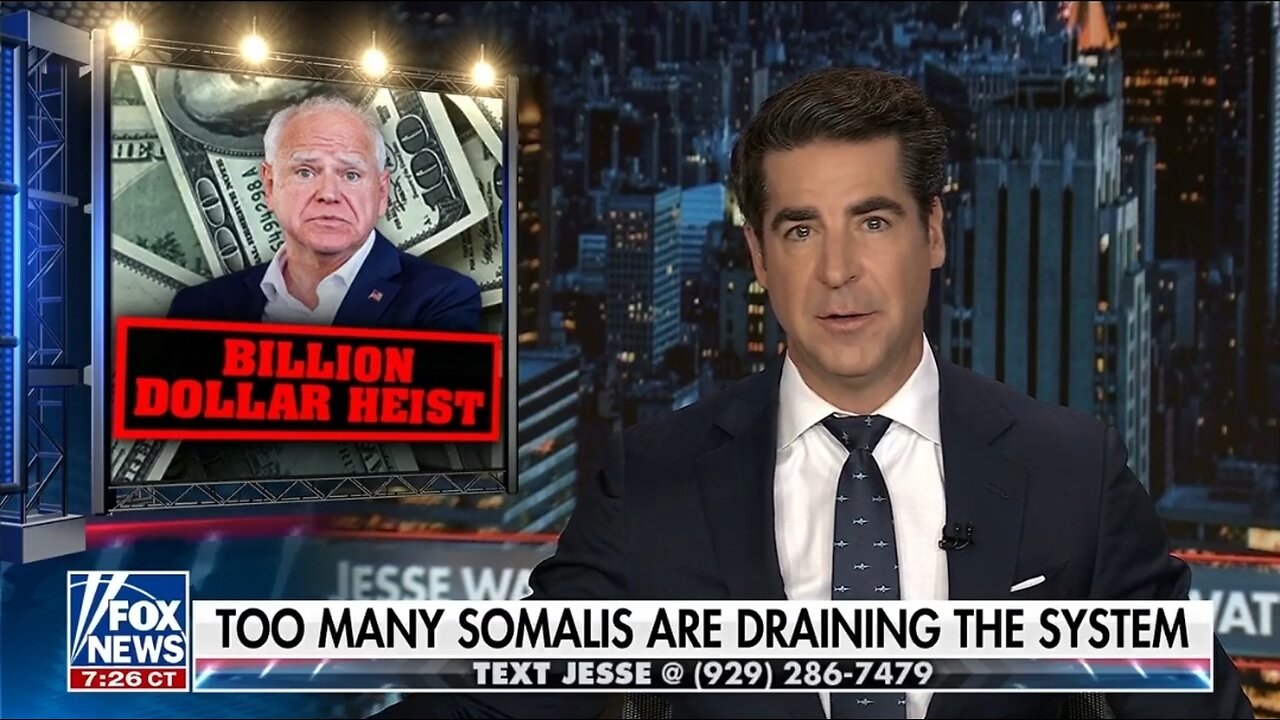 Watters: Bucket Loads Of Welfare Wasnt Enough For Somalis in Minnesota