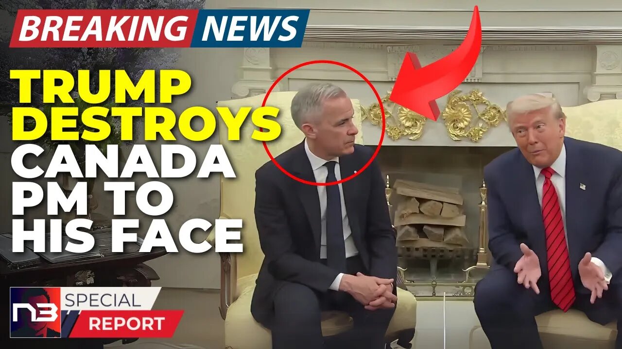 🚨BREAKING: Nobody Can Believe What Trump Just Said To Canadas PM In The Oval Office! It’s BRUTAL!