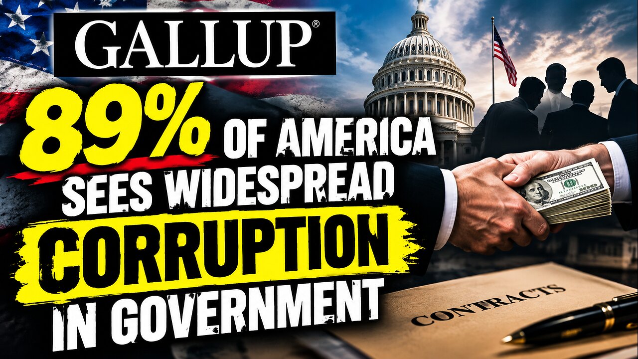 Gallup: 89% of America Sees Widespread Corruption In Government thumbnail