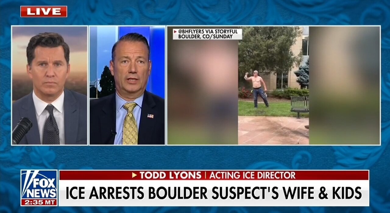 Acting ICE Director Responds To Arrest Of Boulder Suspects Family
