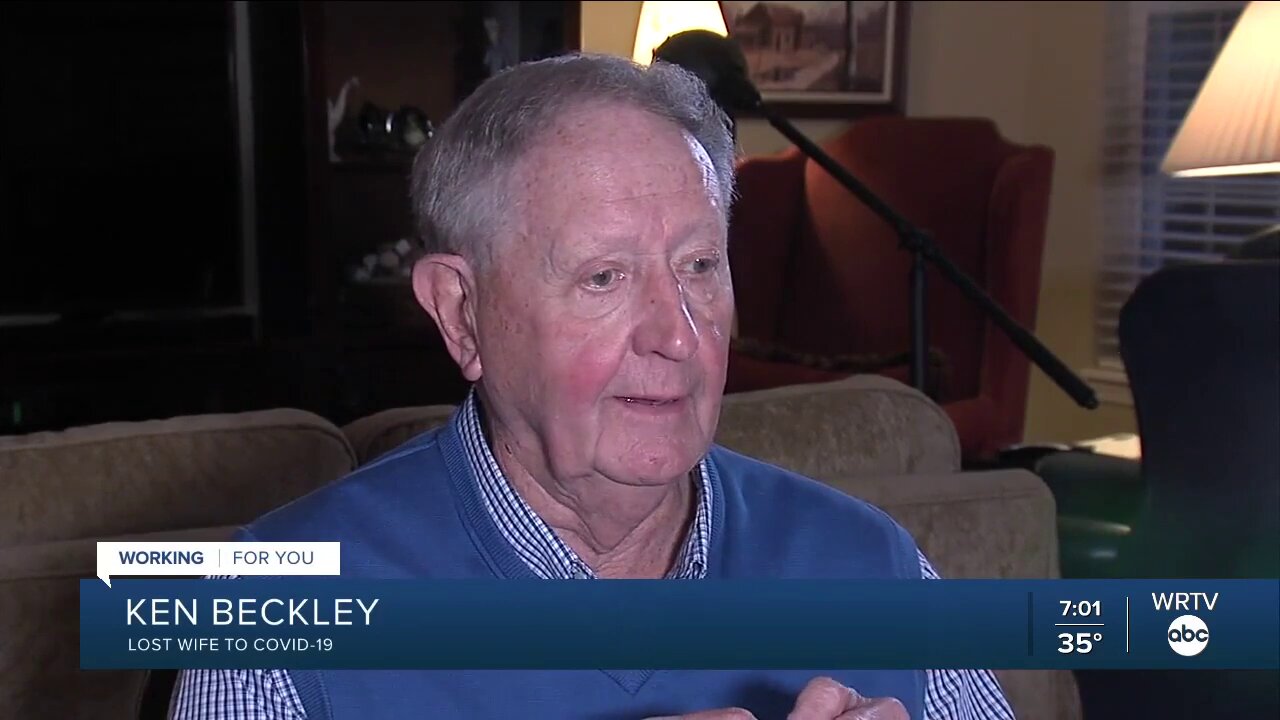 December 8, 2020 - WRTV 7 PM Newscast (Ken Beckleys Loss)