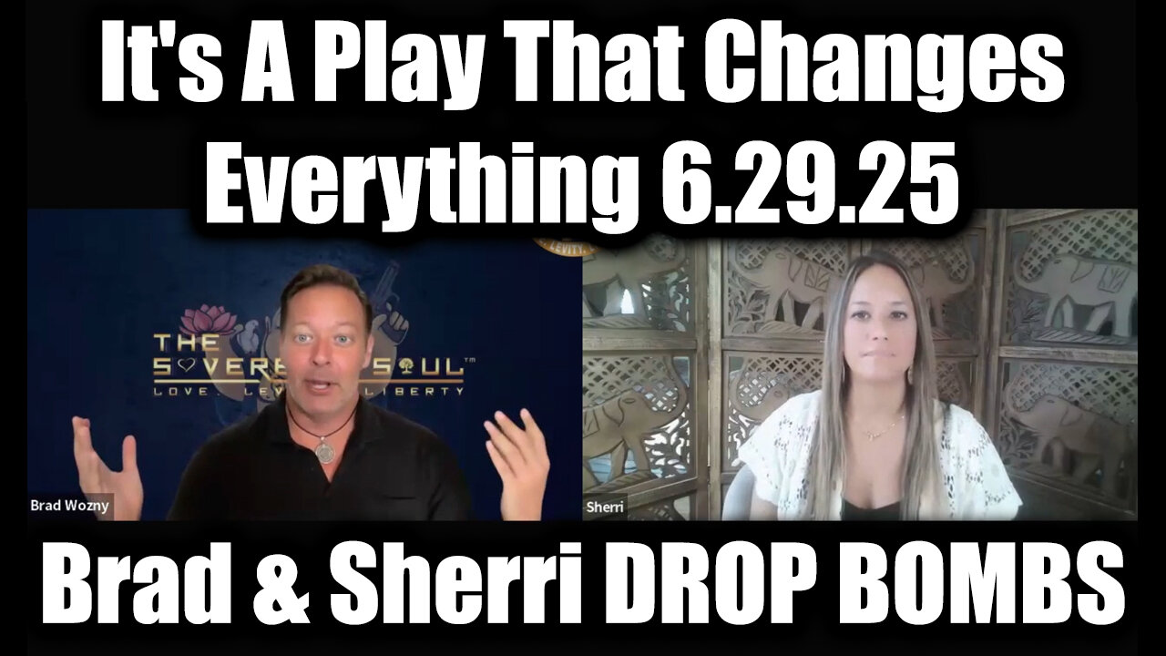 Brad Wozny & Sherri DROP BOMBS 6.29.25 - Its A Play That Changes Everything!