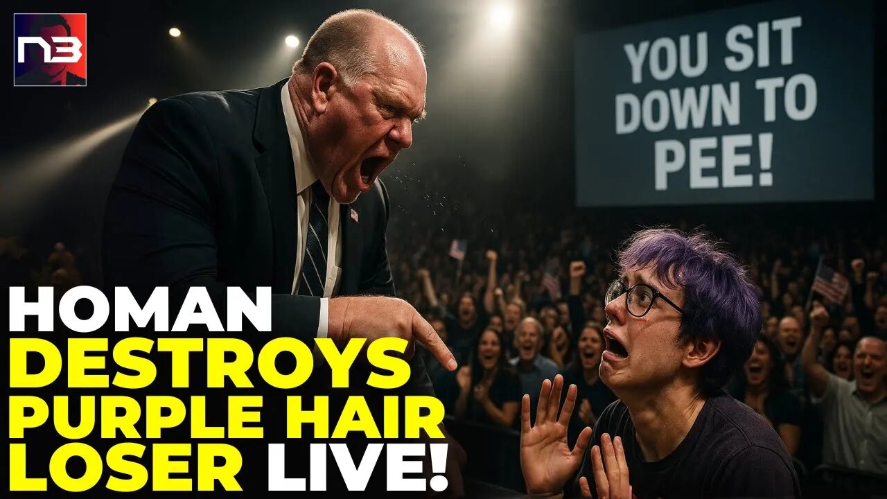 OMG! Tom Homan SNAPS on Basement Dweller – You SIT DOWN to PEE! Crowd LOSES Their MINDS!