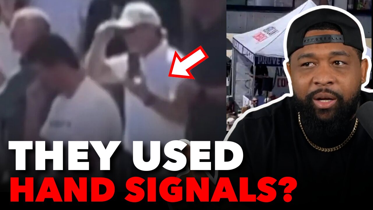 Former Charlie Kirk Security Guard DEBUNKS Hand Signals