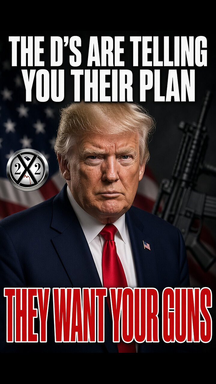 Your Gun The D's Are Telling You Their Plan, They Want Your Guns