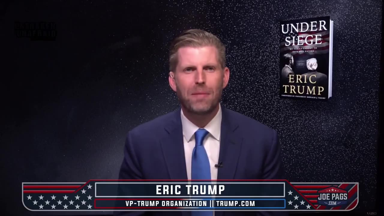 Eric Trump says those who waged LAWFARE should PAY THE ULTIMATE PRICE