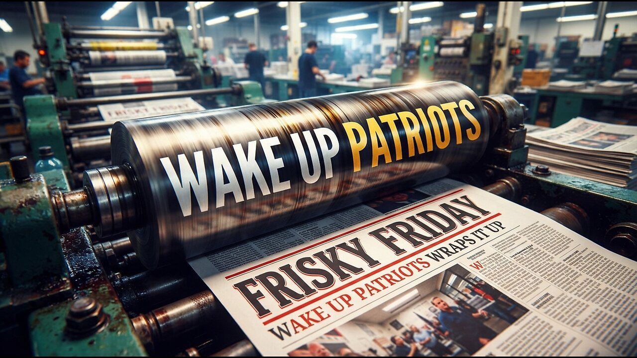 Frisky Frisky Friday- Wake Up Patriots Wraps It Up