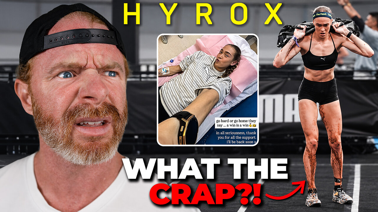 She Pooped Herself and Still Won! (Hyrox Girl Getting Hate for This) thumbnail