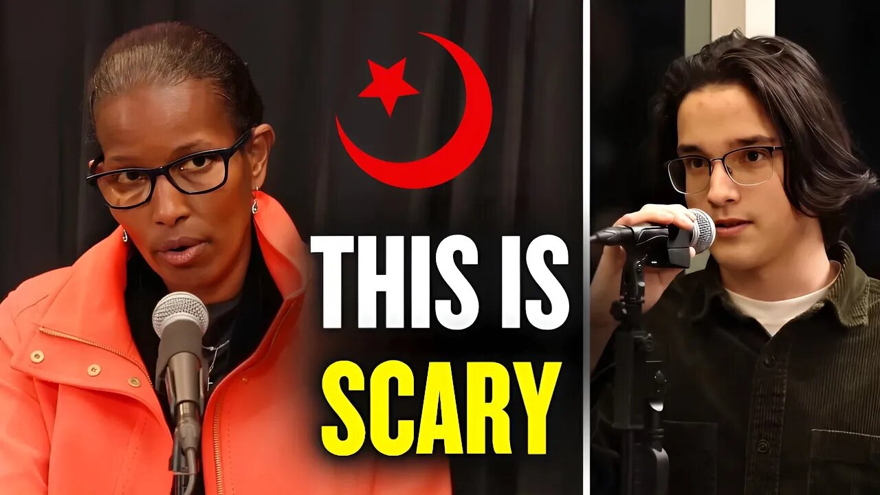 College Student PETRIFIED as Ayaan Hirsi Ali Exposes Islams Plan To Take Over!