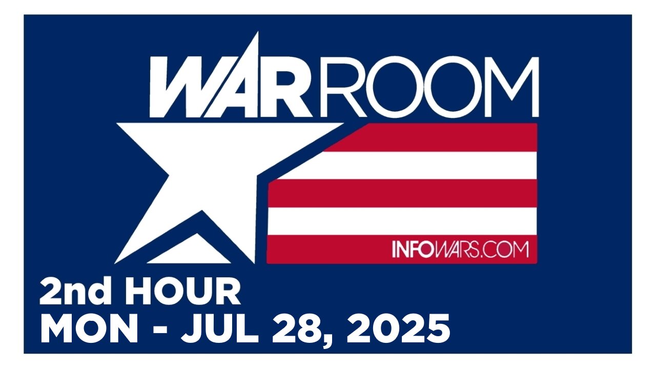 WAR ROOM [2 of 3] Monday 7/28/25 • TRUMP STILL CANT UNDERSTAND HIS EPSTEIN PROBLEM, News & Analysis