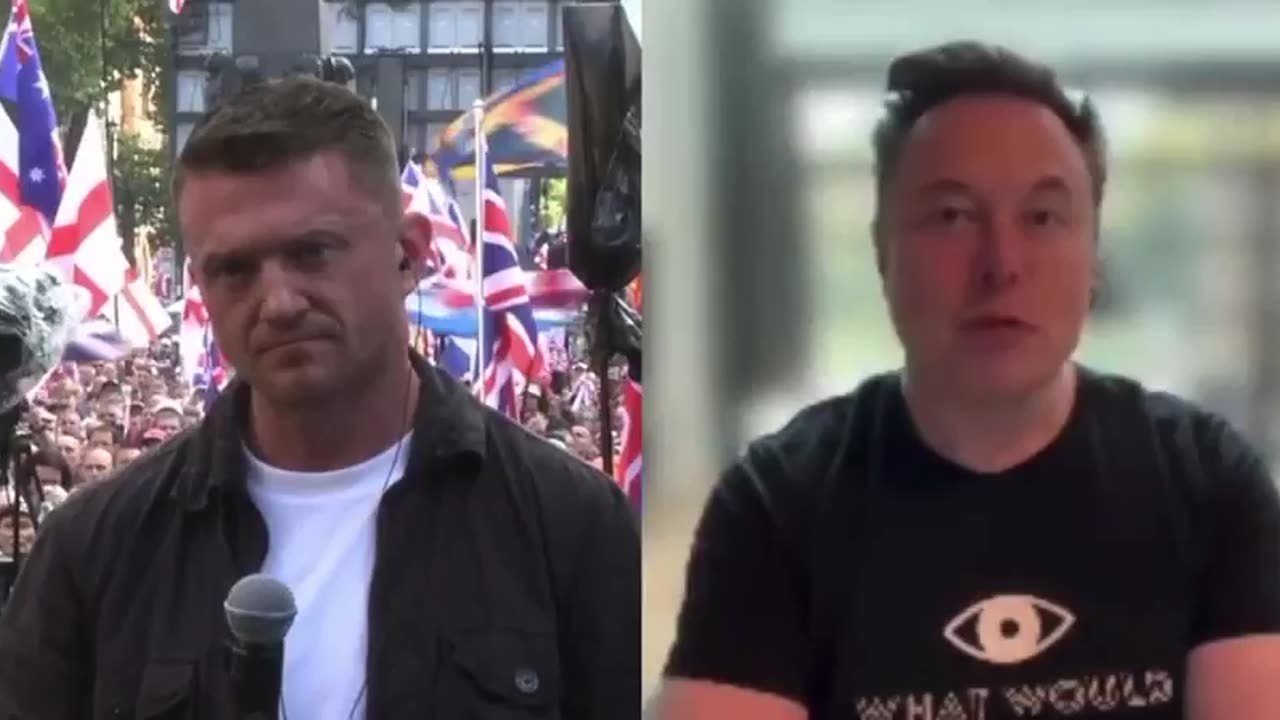 Musk calls out how much violence there is on the left, with our friend Charlie Kirk