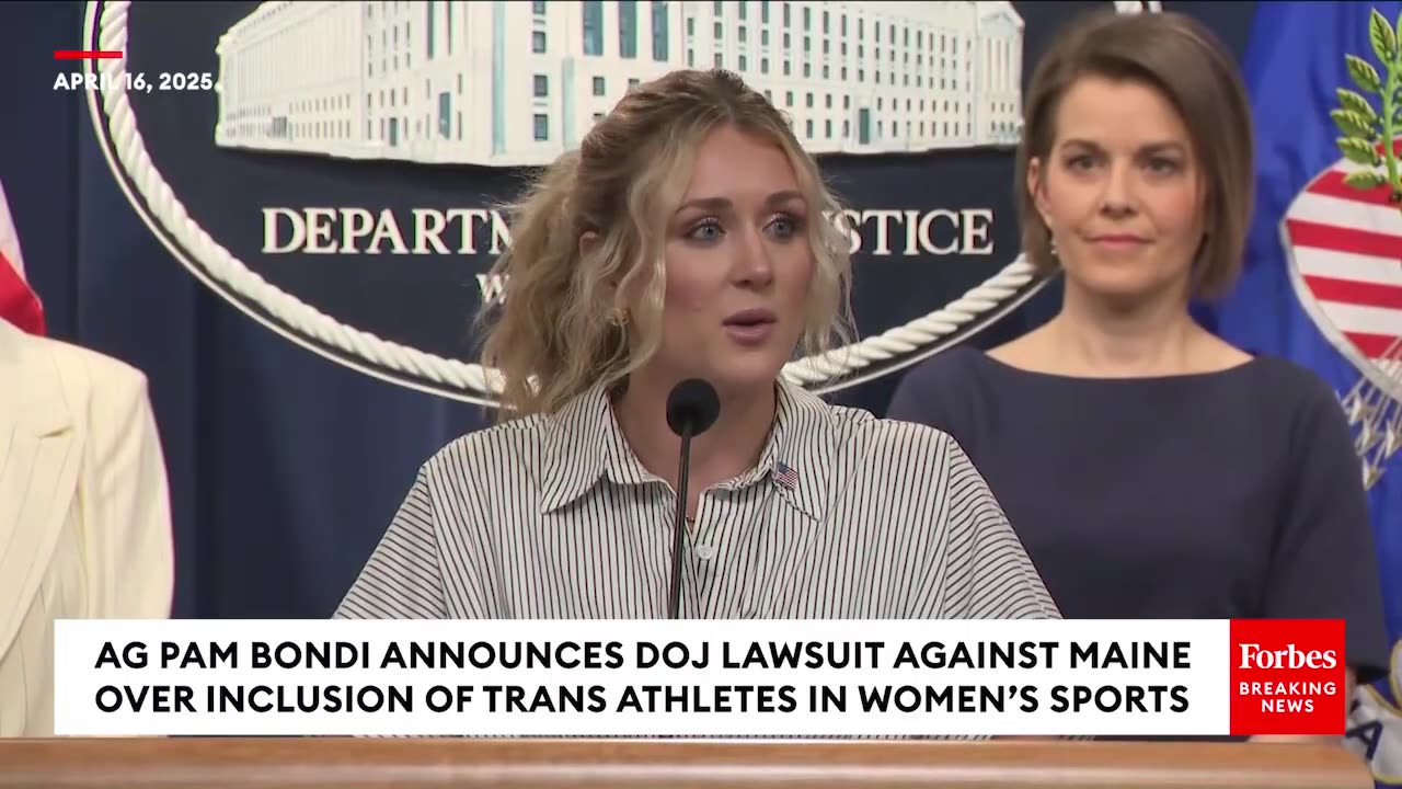 Riley Gaines Lambasts Democratic Party For Defending Inclusion Of Trans Athletes In Womens Sports