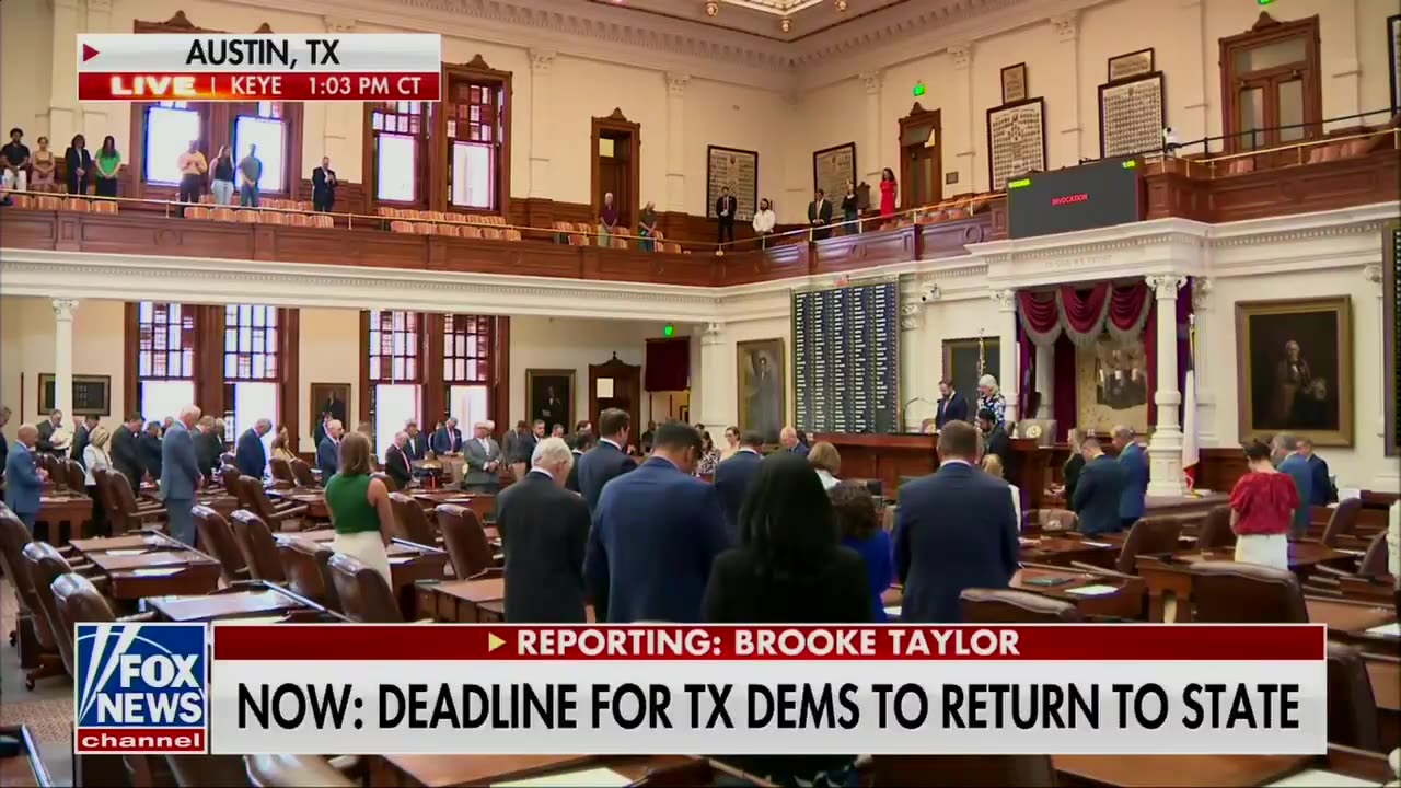 🚨 BREAKING: Democrats did NOT return to Texas by todays 1pm CT deadline!