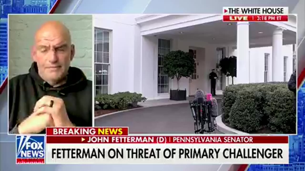 John Fetterman *TAUNTS* left-wing party over primary threat Ooh, ooh, oh, I hope, promise.