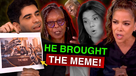 The View Declared Trump MENTALLY UNFIT For Posting MEMES… Then They REGRETTED IT!