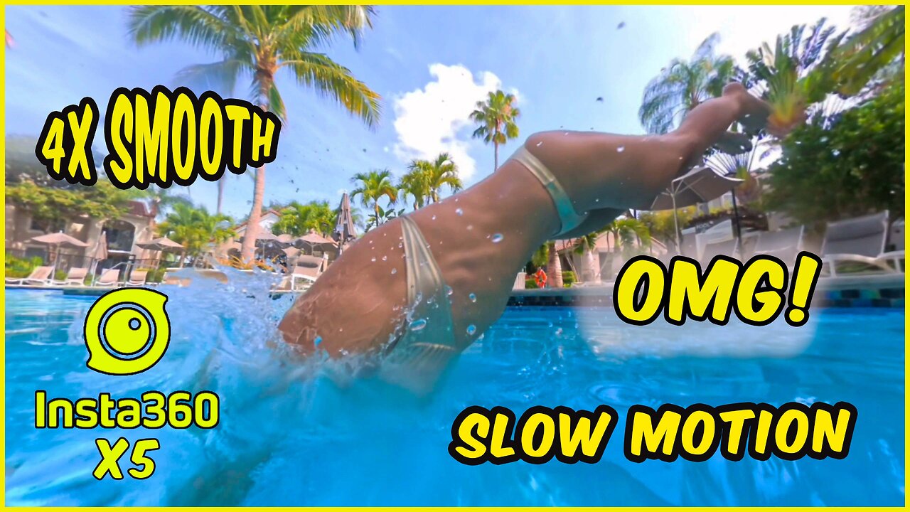 That Bikini Dive… in SLOW MOTION?! 👙💦
