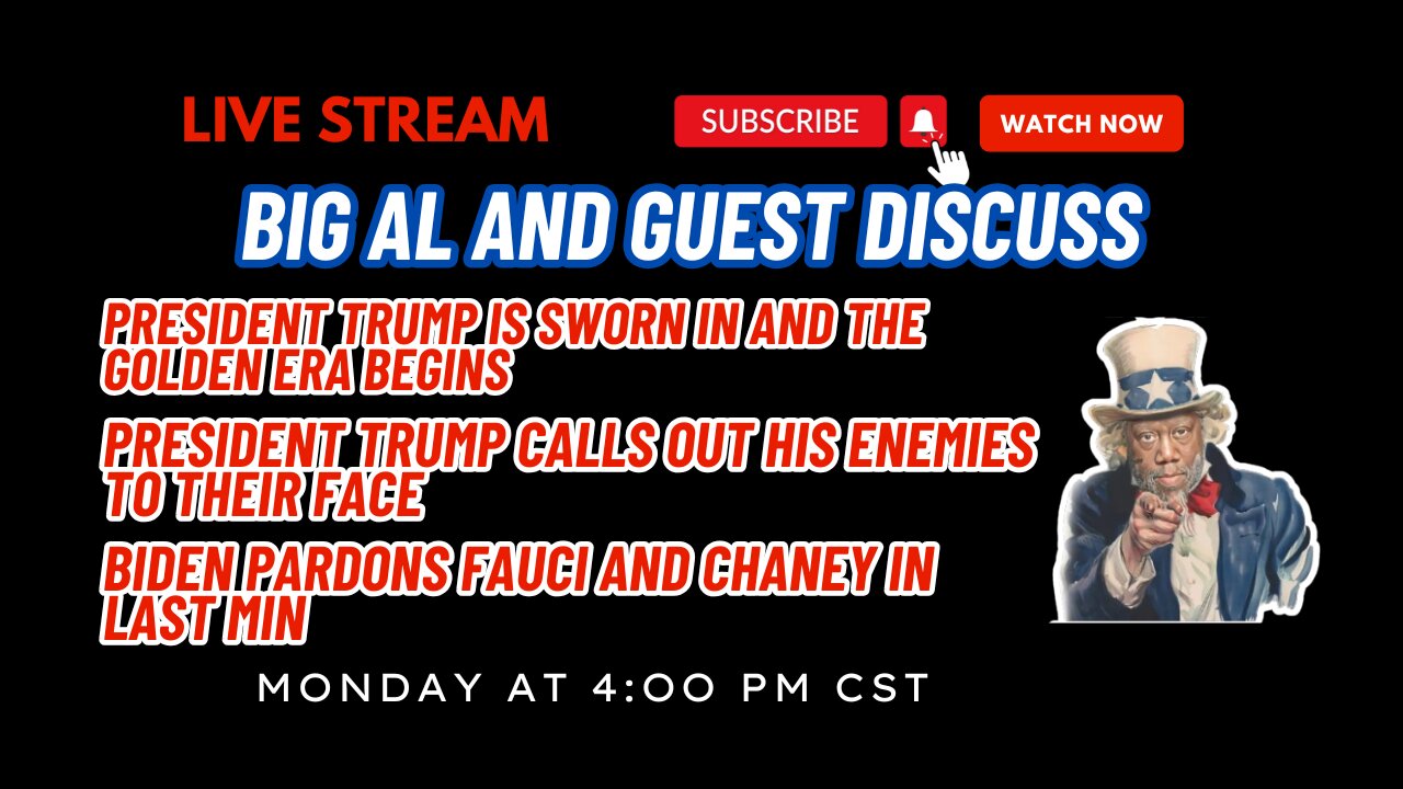 Trump Inauguration Sparks a New Golden Age | The Beginning of Trump Golden Era | Big Al - UncleCoon