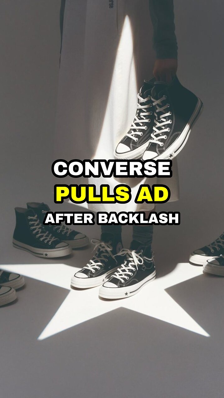 Converse pulls ad after backlash thumbnail