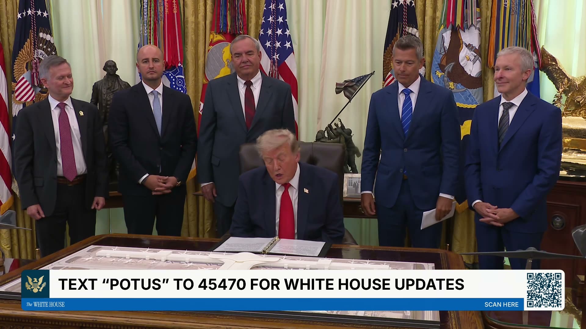 President Trump Makes an Announcement with the Secretary of Transportation