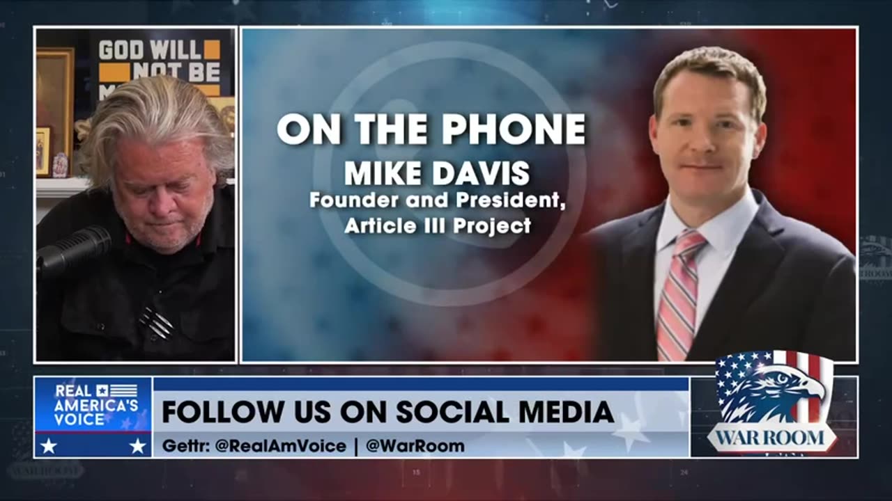 Mike Davis On Rogue Activist Judges: Their Job Is To Wear Robes, Not Capes