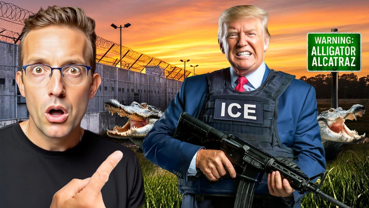 I Investigated Alligator Alcatraz with President Trump | The Truth Behind Americas Deadliest Prison