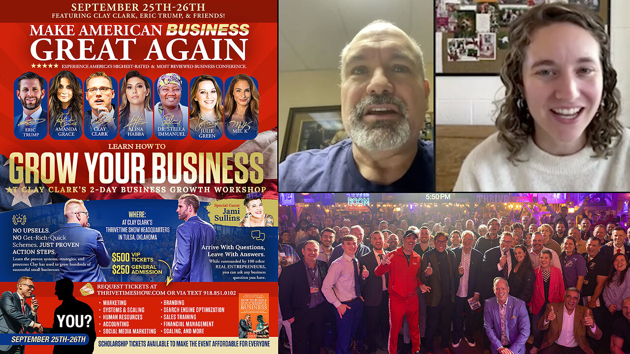 Business Coach | Why Your Journey to Super Success Starts Now + Celebrating EPIC Growth of 2 Clay Clark Client Success Stories + Join Eric Trump At Clay Clarks Sept 25-26 Business Conference